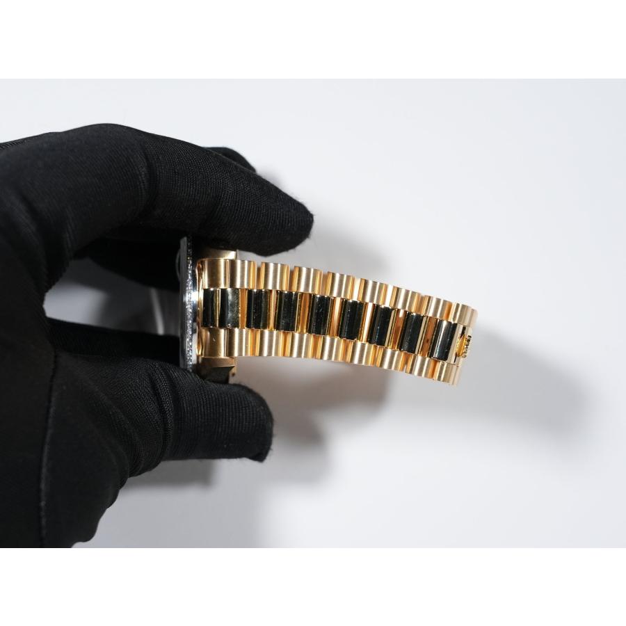 ロレックス デイデイト36 Ref.18048 イエローゴールド ブラック文字盤 | デイデイト | 08