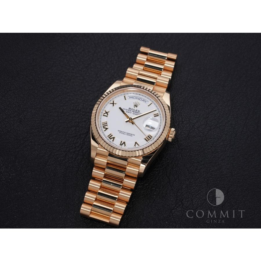 ロレックス デイデイト36 Ref.128238 18KYG ホワイトローマン文字盤 | デイデイト | 10