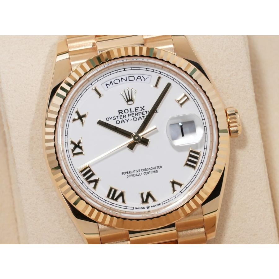 ロレックス デイデイト36 Ref.128238 18KYG ホワイトローマン文字盤 | デイデイト | 02