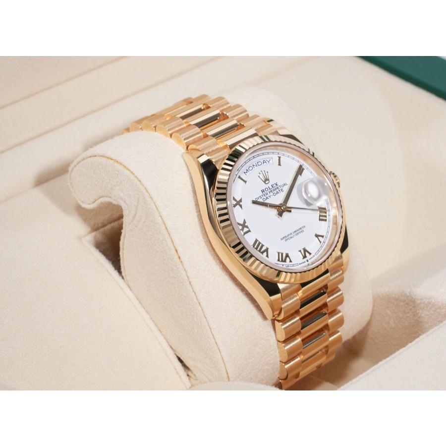 ロレックス デイデイト36 Ref.128238 18KYG ホワイトローマン文字盤 | デイデイト | 04