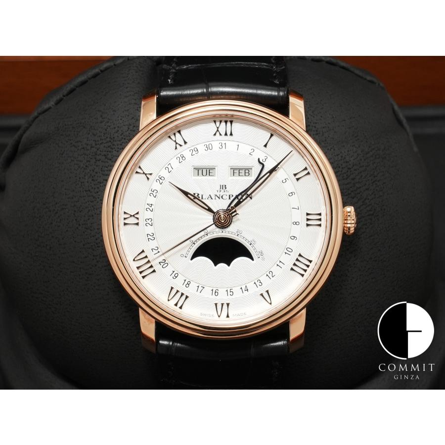 ブランパン ヴィルレ コンプリートカレンダー ハーフハンター Ref.6664 3642 55B レッドゴールド シルバー文字盤 | BLANCPAIN