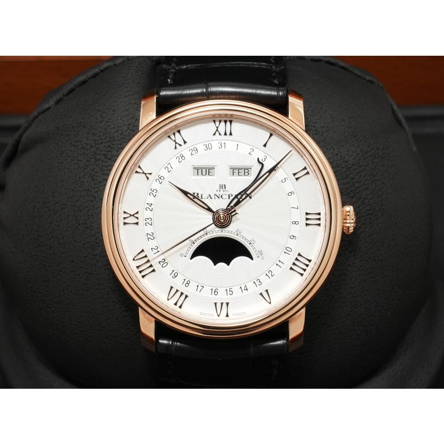 ブランパン ヴィルレ コンプリートカレンダー ハーフハンター Ref.6664 3642 55B レッドゴールド シルバー文字盤 | BLANCPAIN | 01