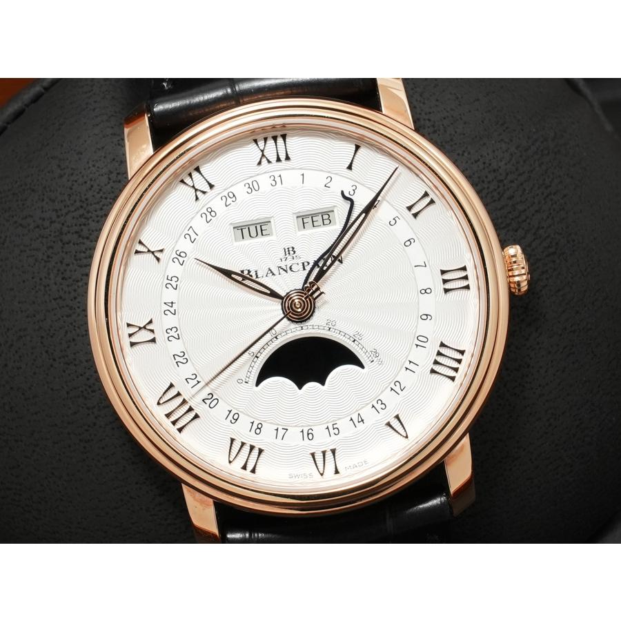 ブランパン ヴィルレ コンプリートカレンダー ハーフハンター Ref.6664 3642 55B レッドゴールド シルバー文字盤 | BLANCPAIN | 02