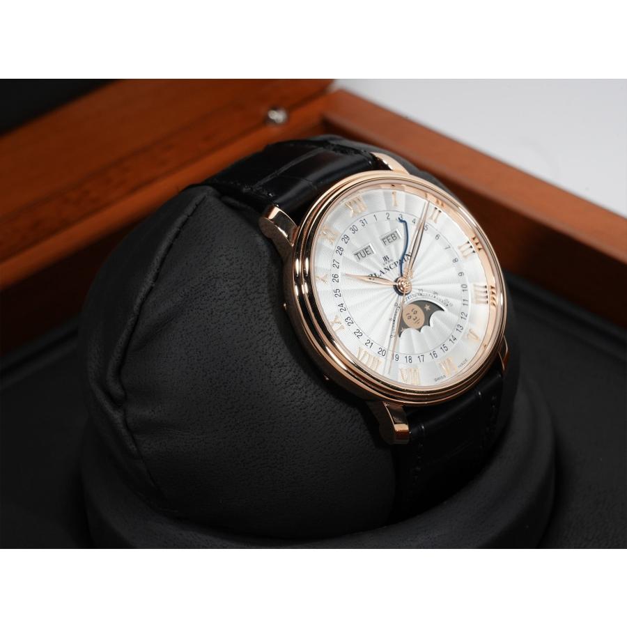 ブランパン ヴィルレ コンプリートカレンダー ハーフハンター Ref.6664 3642 55B レッドゴールド シルバー文字盤 | BLANCPAIN | 04