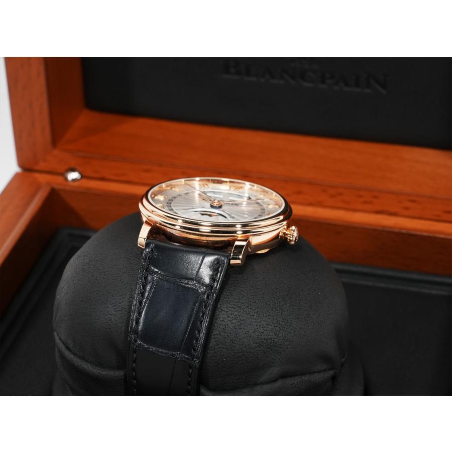 ブランパン ヴィルレ コンプリートカレンダー ハーフハンター Ref.6664 3642 55B レッドゴールド シルバー文字盤 | BLANCPAIN | 05