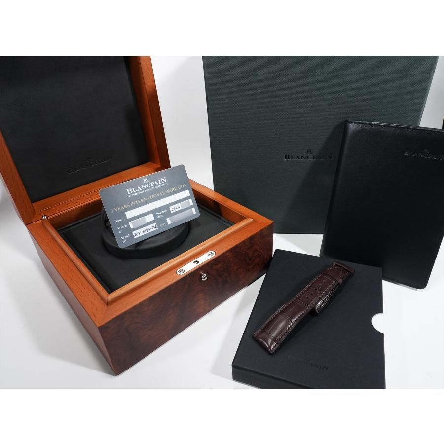 ブランパン ヴィルレ コンプリートカレンダー ハーフハンター Ref.6664 3642 55B レッドゴールド シルバー文字盤 | BLANCPAIN | 09