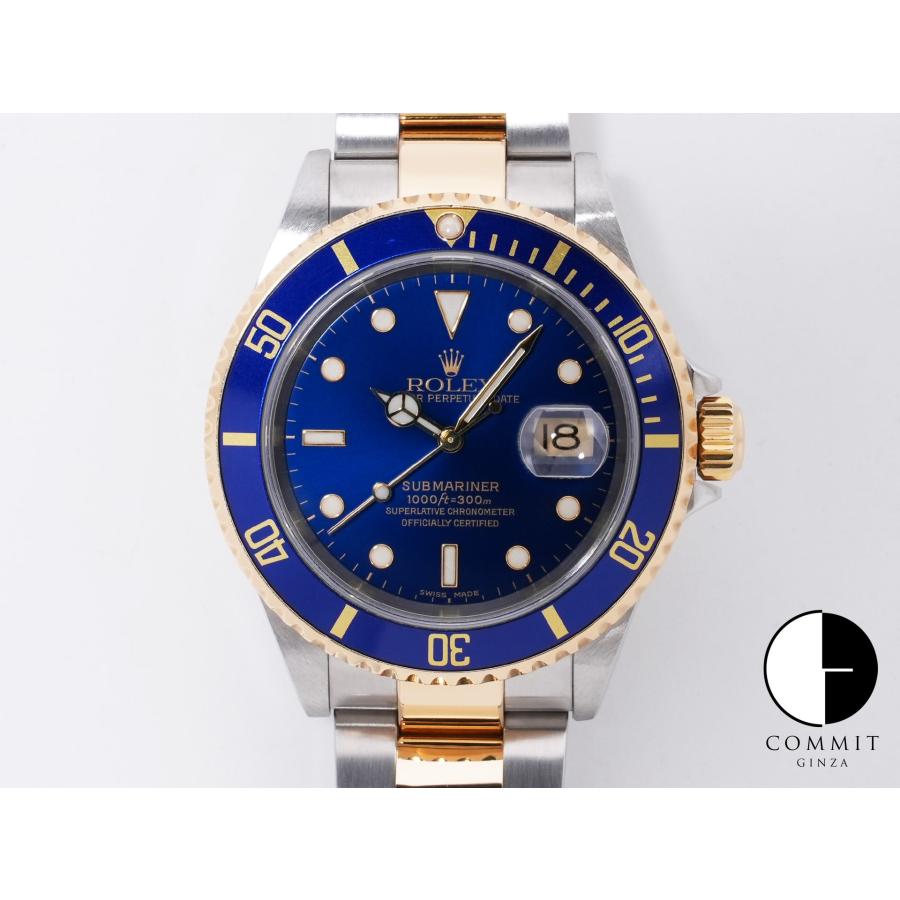 ロレックス サブマリーナー デイト Ref.16613 ステンレススチール/イエローゴールド ブルー文字盤 | サブマリーナー