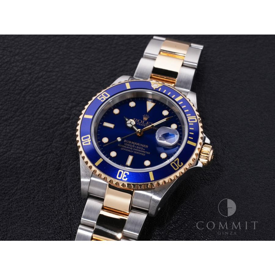 ロレックス サブマリーナー デイト Ref.16613 ステンレススチール/イエローゴールド ブルー文字盤 | サブマリーナー | 10