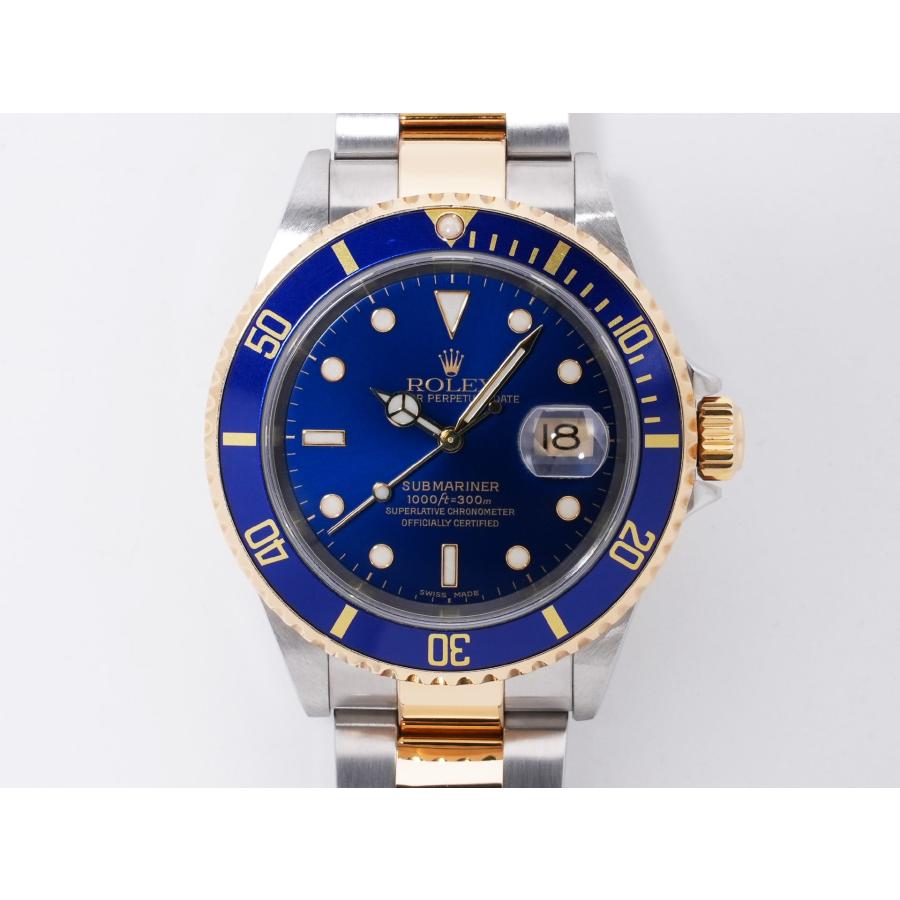 ロレックス サブマリーナー デイト Ref.16613 ステンレススチール/イエローゴールド ブルー文字盤 | サブマリーナー | 01