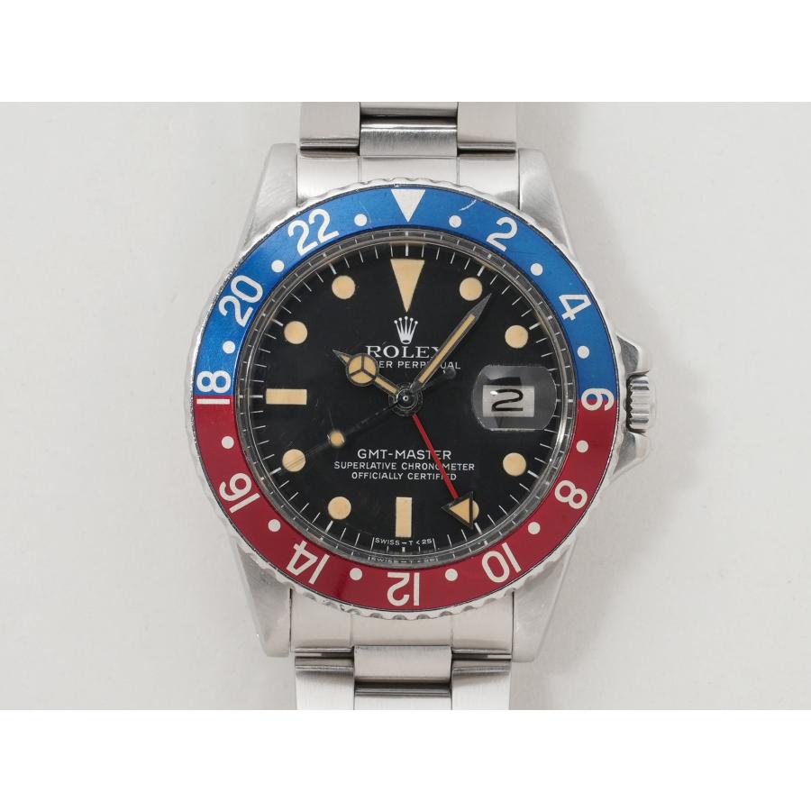 ロレックス GMTマスター Ref.1675 SS ブラック文字盤 | GMTマスター | 01