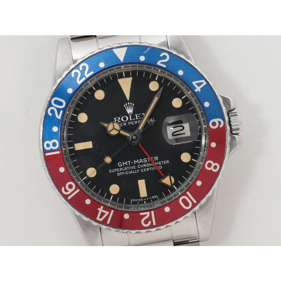 ロレックス GMTマスター Ref.1675 SS ブラック文字盤 | GMTマスター | 02