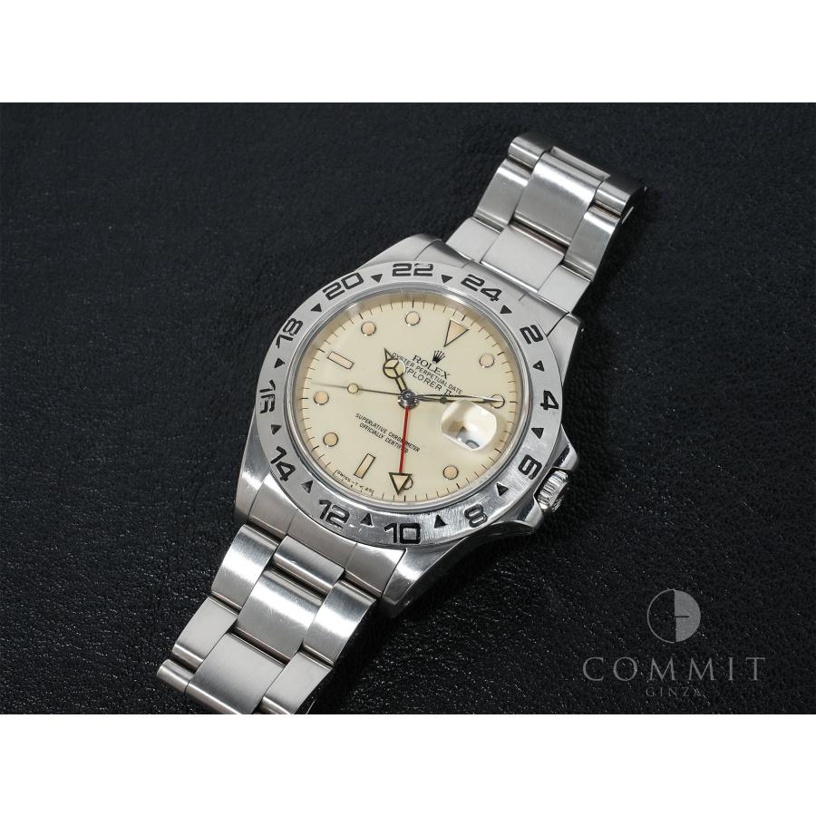ロレックス エクスプローラーII Ref.16550 SS アイボリー文字盤 | エクスプローラーII | 10