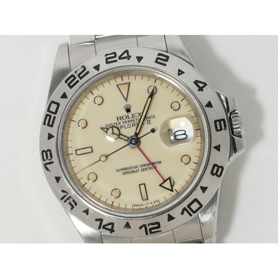 ロレックス エクスプローラーII Ref.16550 SS アイボリー文字盤 | エクスプローラーII | 02