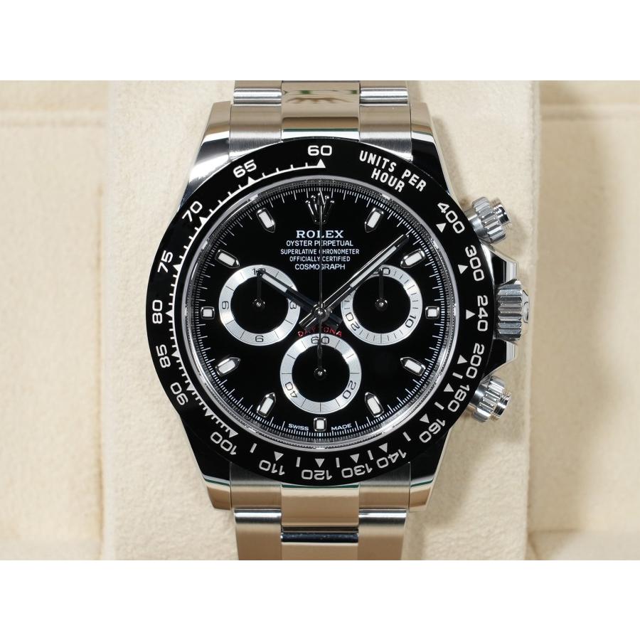 ロレックス デイトナ Ref.116500LN ステンレススチール ブラック文字盤 | コスモグラフ デイトナ | 01