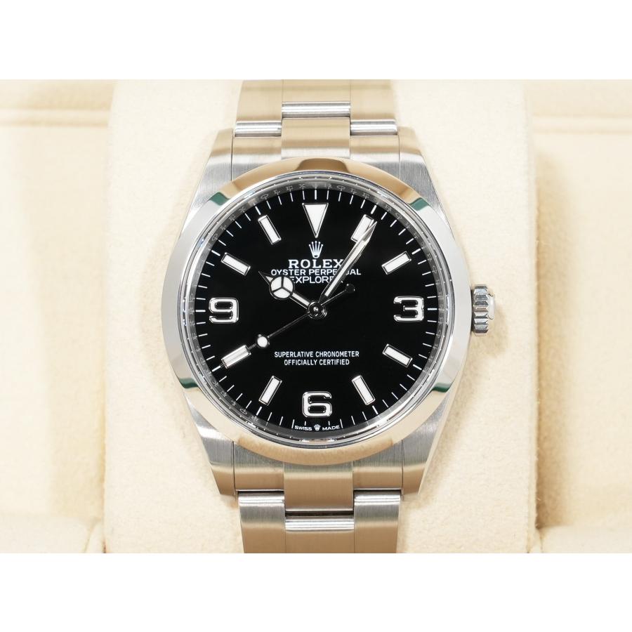 ロレックス エクスプローラー36 Ref.124270 ステンレススチール ブラック文字盤 オイスターブレスレット | エクスプローラー（ROLEX） | 01