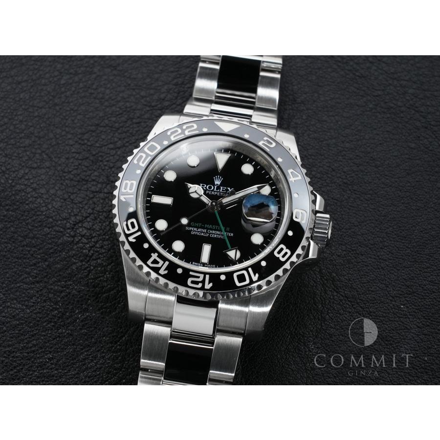 ロレックス GMTマスターII Ref.116710LN ステンレススチール ブラック文字盤 オイスターブレスレット | GMTマスター | 10
