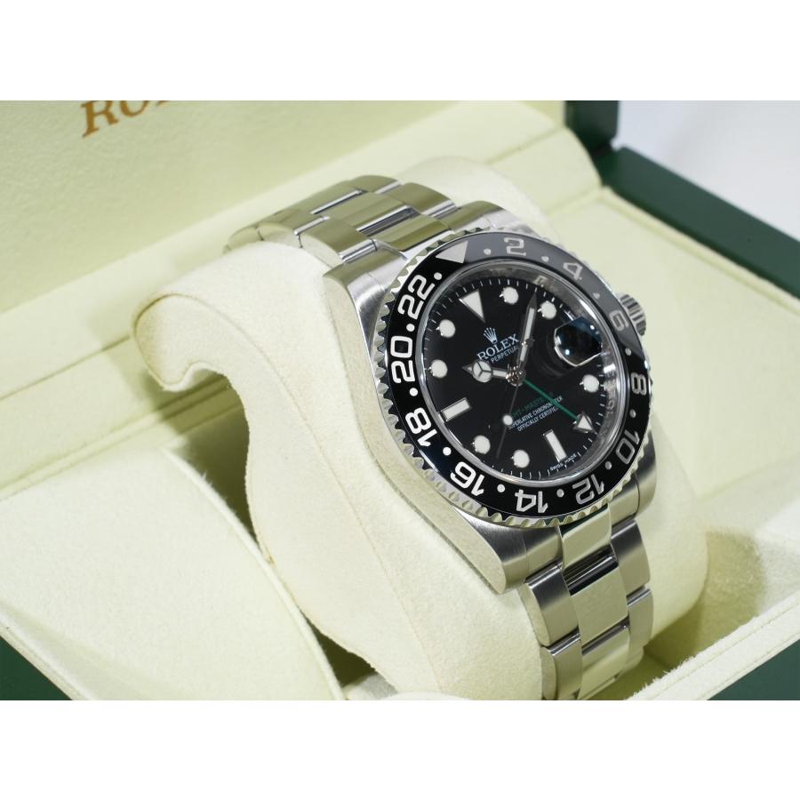 ロレックス GMTマスターII Ref.116710LN ステンレススチール ブラック文字盤 オイスターブレスレット | GMTマスター | 04