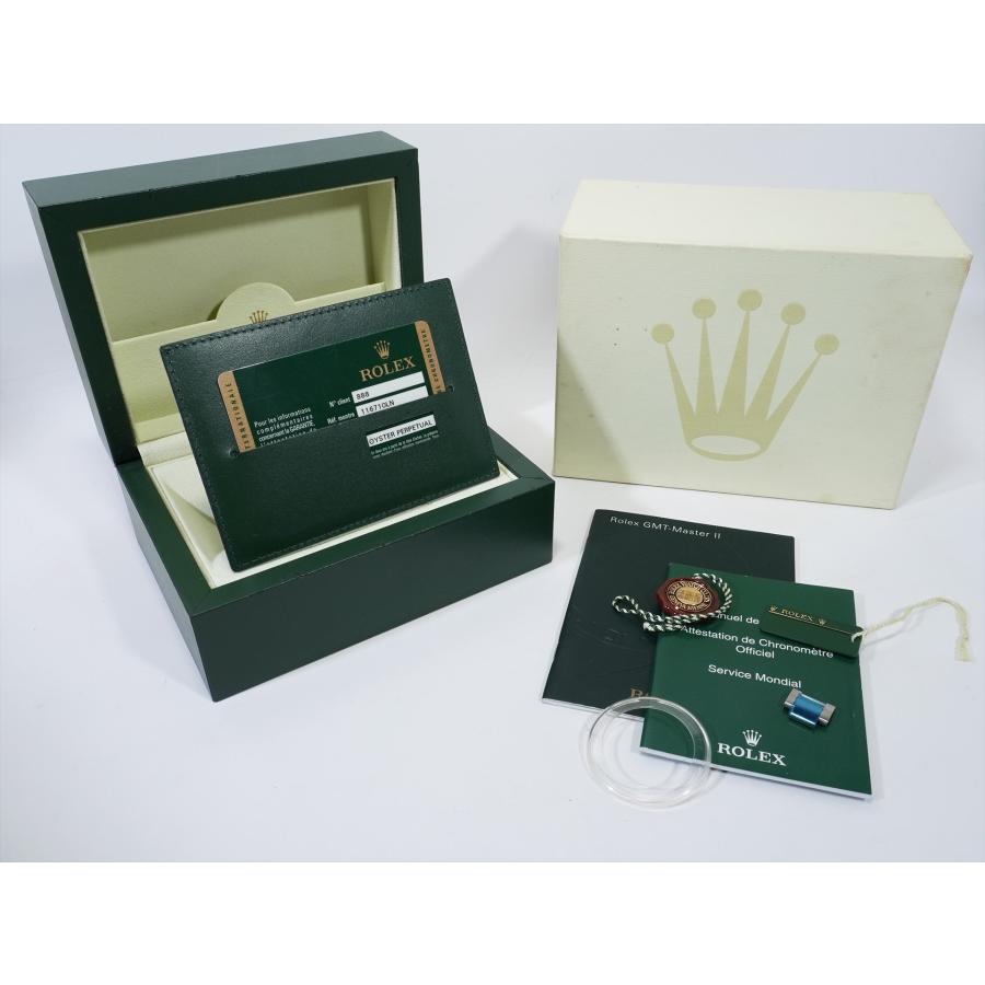 ロレックス GMTマスターII Ref.116710LN ステンレススチール ブラック文字盤 オイスターブレスレット | GMTマスター | 09