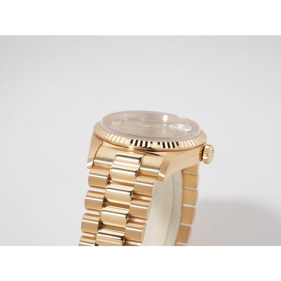 ロレックス デイデイト36 Ref.18238A イエローゴールド シャンパンx10Pダイヤ文字盤 | デイデイト | 05