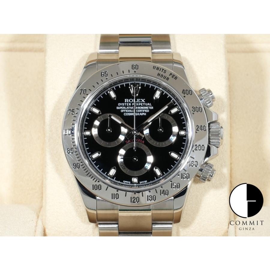 ロレックス デイトナ Ref.116520 ステンレススチール ブラック文字盤 | コスモグラフ デイトナ