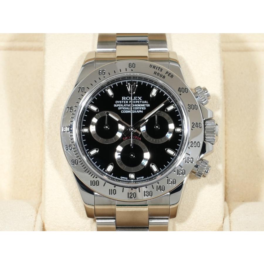 ロレックス デイトナ Ref.116520 ステンレススチール ブラック文字盤 | コスモグラフ デイトナ | 01
