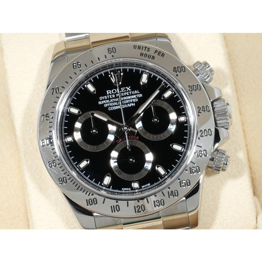 ロレックス デイトナ Ref.116520 ステンレススチール ブラック文字盤 | コスモグラフ デイトナ | 02