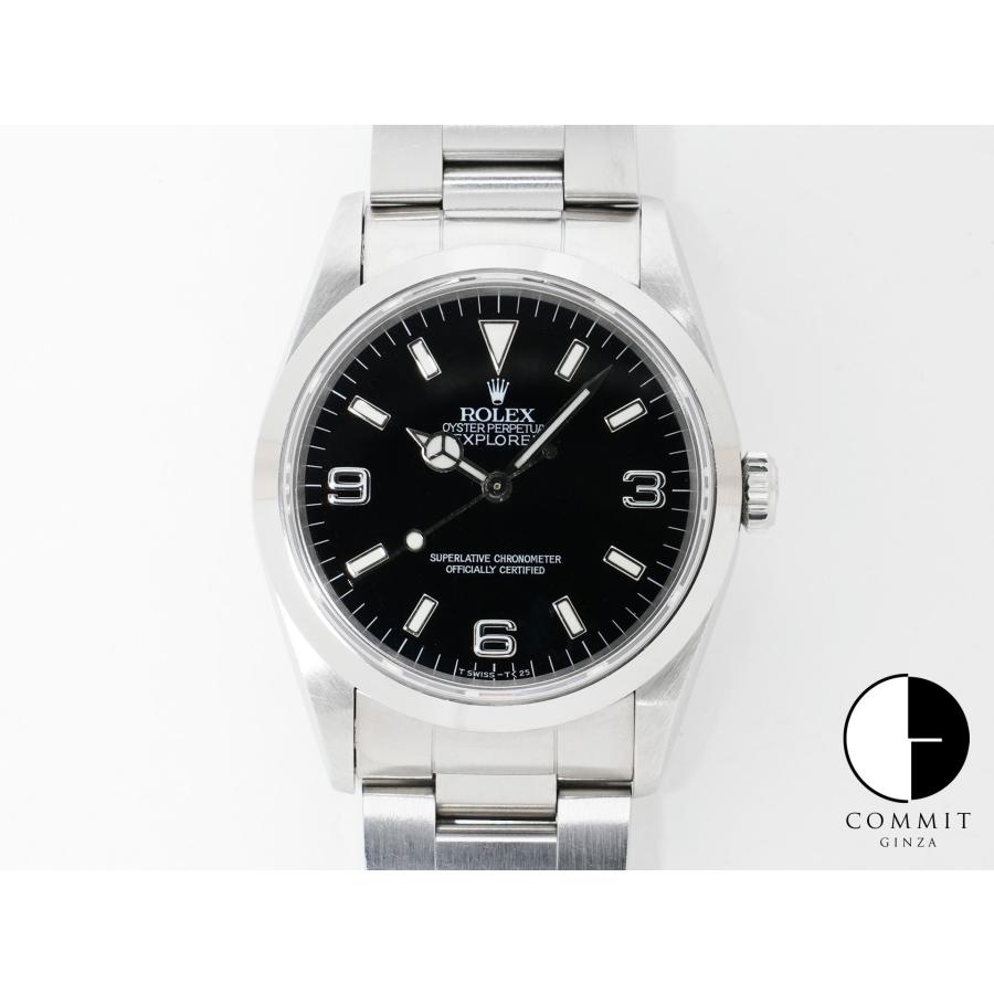ロレックス エクスプローラーI Ref.14270 ステンレススチール ブラック文字盤 オイスターブレスレット | エクスプローラー（ROLEX）