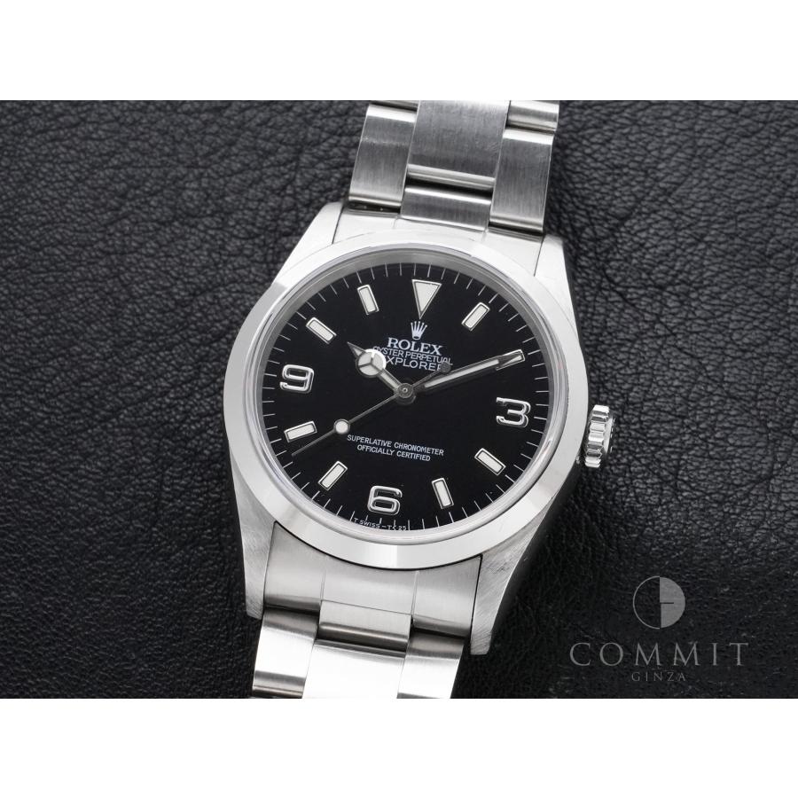ロレックス エクスプローラーI Ref.14270 ステンレススチール ブラック文字盤 オイスターブレスレット | エクスプローラー（ROLEX） | 10