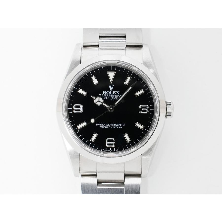 ロレックス エクスプローラーI Ref.14270 ステンレススチール ブラック文字盤 オイスターブレスレット | エクスプローラー（ROLEX） | 01