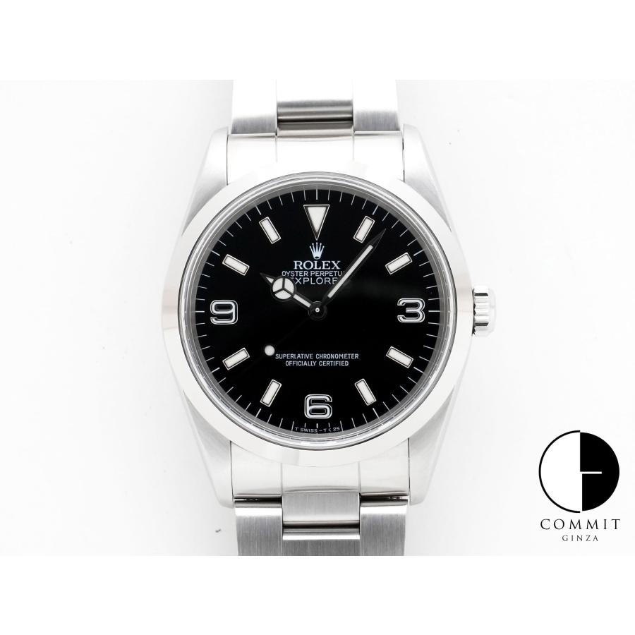 ロレックス エクスプローラーI Ref.14270 ステンレススチール ブラック文字盤 オイスターブレスレット | エクスプローラー（ROLEX）