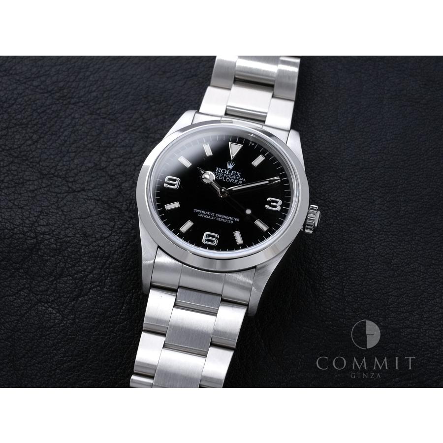 ロレックス エクスプローラーI Ref.14270 ステンレススチール ブラック文字盤 オイスターブレスレット | エクスプローラー（ROLEX） | 10