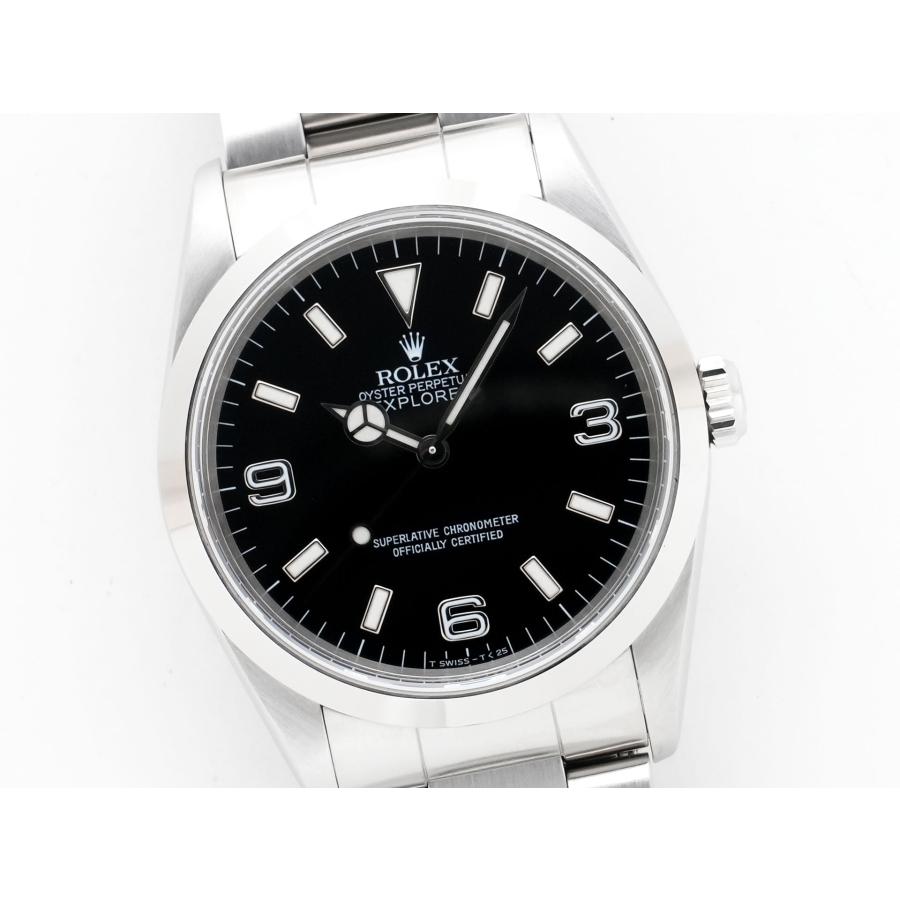 ロレックス エクスプローラーI Ref.14270 ステンレススチール ブラック文字盤 オイスターブレスレット | エクスプローラー（ROLEX） | 02