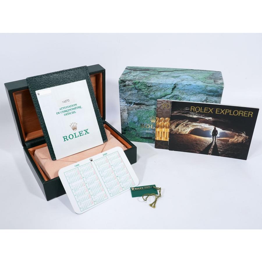 ロレックス エクスプローラーI Ref.14270 ステンレススチール ブラック文字盤 オイスターブレスレット | エクスプローラー（ROLEX） | 09