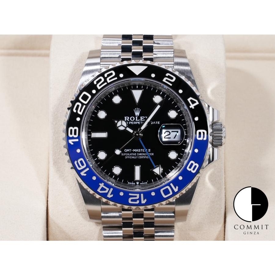 ロレックス GMTマスターII Ref.126710BLNR SS ブラック文字盤 ジュビリーブレスレット | GMTマスター