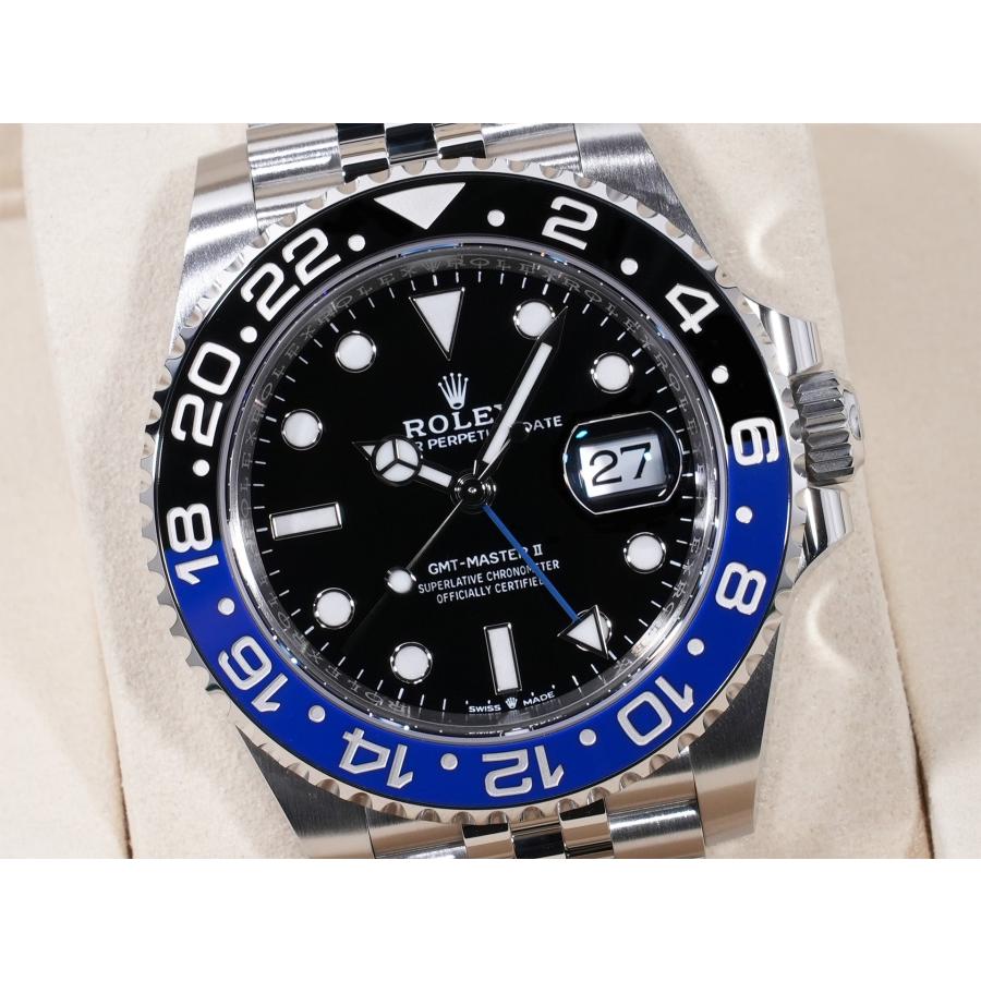 ロレックス GMTマスターII Ref.126710BLNR SS ブラック文字盤 ジュビリーブレスレット | GMTマスター | 02