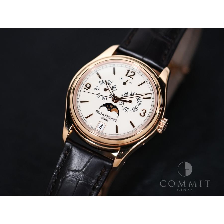 パテックフィリップ アニュアルカレンダー ムーンフェイズ Ref.5146R-001 ローズゴールド アイボリー文字盤 | PATEK PHILIPPE | 09