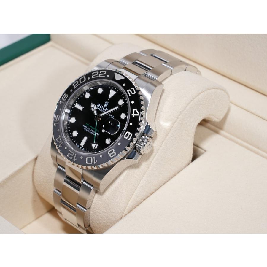 ロレックス GMTマスターII Ref.126710GRNR ステンレススチール ブラック文字盤 オイスターブレスレット | GMTマスター | 03