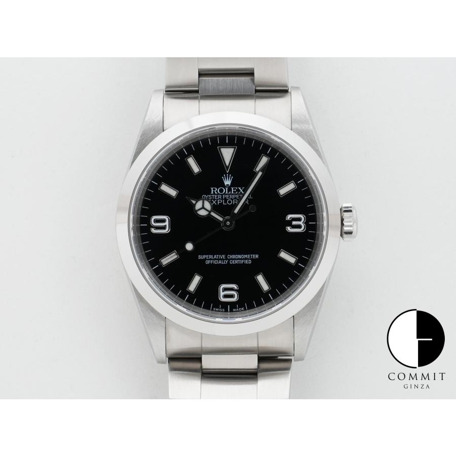 ロレックス エクスプローラーI Ref.14270 ステンレススチール ブラック文字盤 オイスターブレスレット | エクスプローラー（ROLEX）