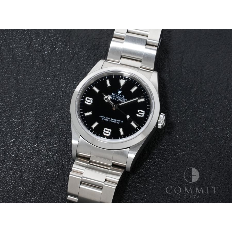 ロレックス エクスプローラーI Ref.14270 ステンレススチール ブラック文字盤 オイスターブレスレット | エクスプローラー（ROLEX） | 10