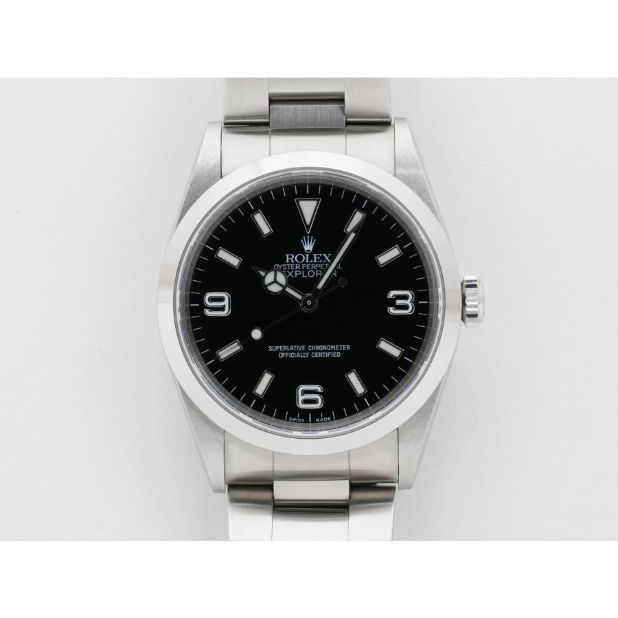 ロレックス エクスプローラーI Ref.14270 ステンレススチール ブラック文字盤 オイスターブレスレット | エクスプローラー（ROLEX） | 01
