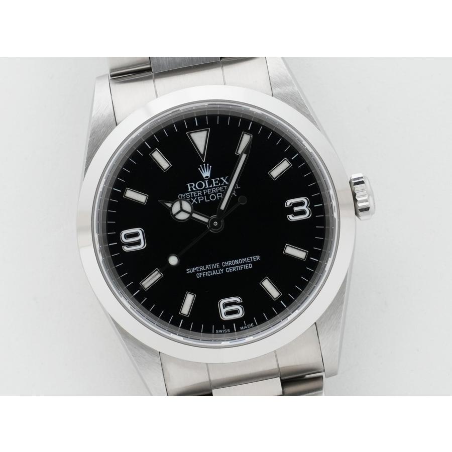 ロレックス エクスプローラーI Ref.14270 ステンレススチール ブラック文字盤 オイスターブレスレット | エクスプローラー（ROLEX） | 02