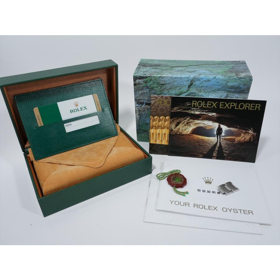 ロレックス エクスプローラーI Ref.14270 ステンレススチール ブラック文字盤 オイスターブレスレット | エクスプローラー（ROLEX） | 09