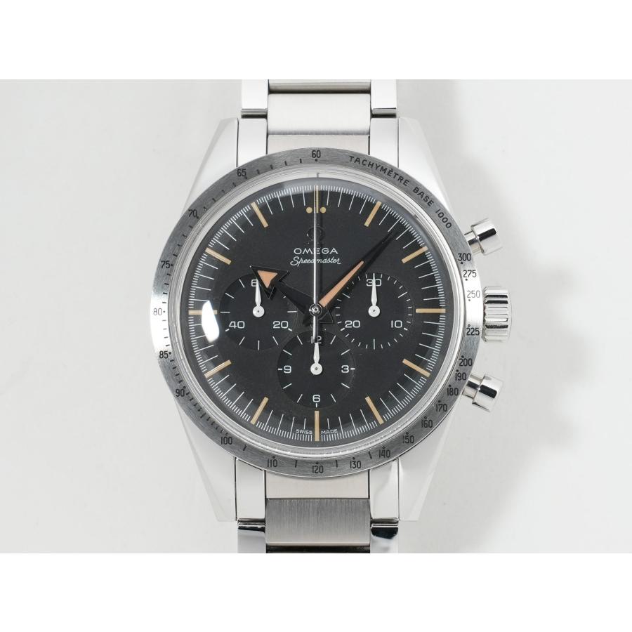 オメガ スピードマスター '57 クロノグラフ 38.6MM Ref.311.10.39.30.01.001 SS ブラック文字盤 | OMEGA | 01