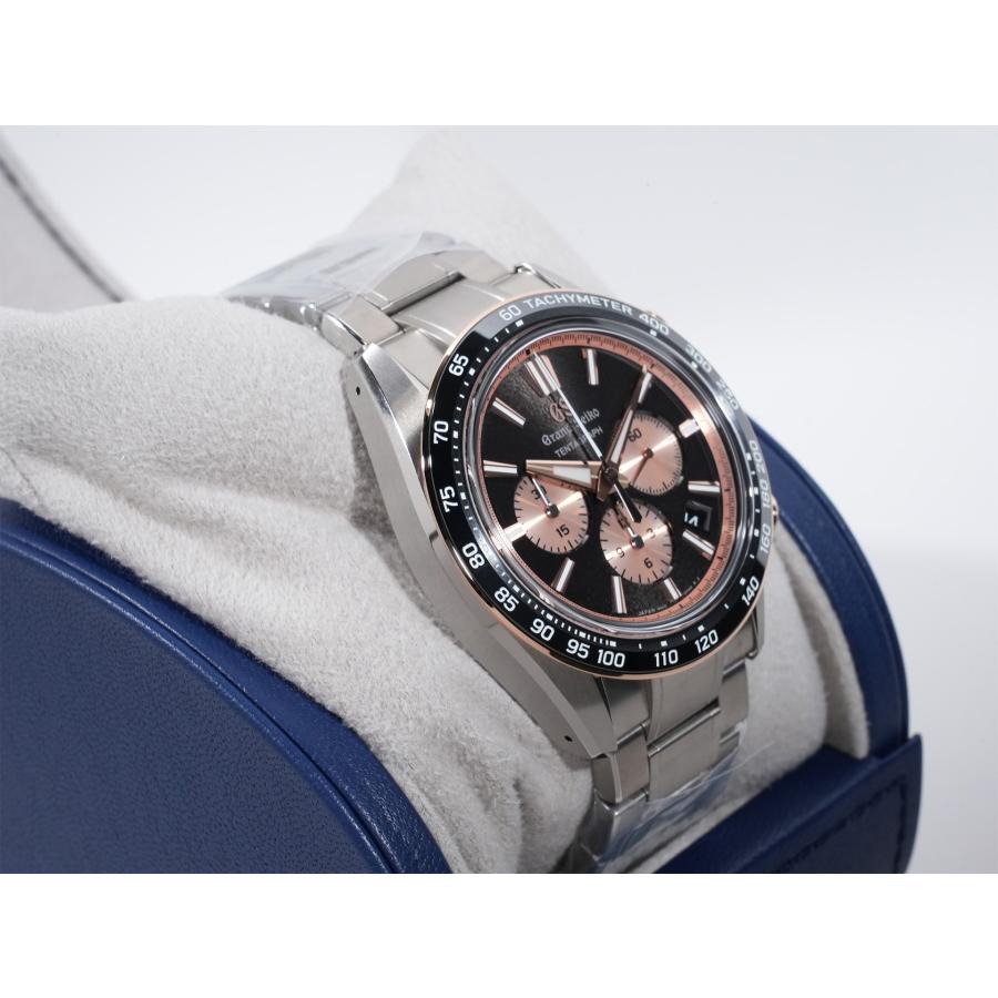 グランドセイコー エボリューション 9 コレクション メカニカルクロノグラフ テンタグラフ Ref.SLGC004 Ti ブラック/ピンク文字盤 | Grand Seiko | 04