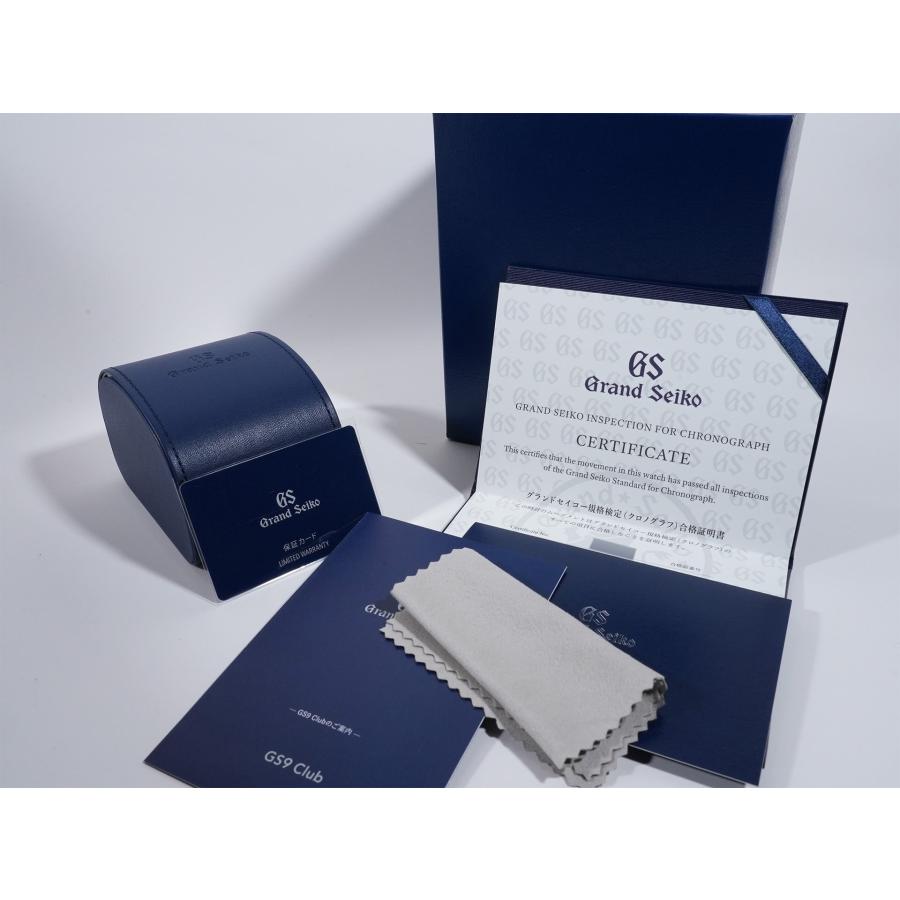 グランドセイコー エボリューション 9 コレクション メカニカルクロノグラフ テンタグラフ Ref.SLGC004 Ti ブラック/ピンク文字盤 | Grand Seiko | 07