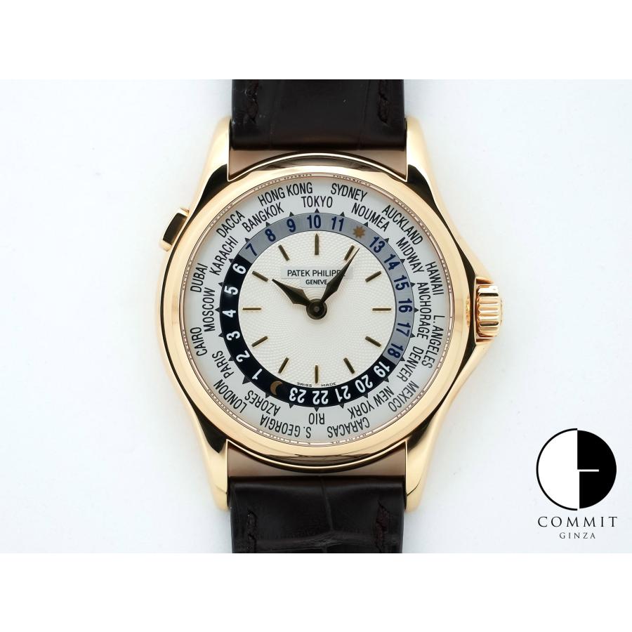 パテックフィリップ コンプリケーション ワールドタイム Ref.5110J-001 イエローゴールド シルバー文字盤 | PATEK PHILIPPE