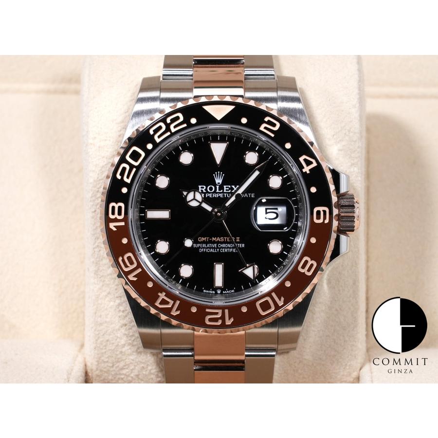 ロレックス GMTマスターII Ref.126711CHNR ステンレススチール/エバーローズゴールド ブラック文字盤 オイスターブレスレット | GMTマスター
