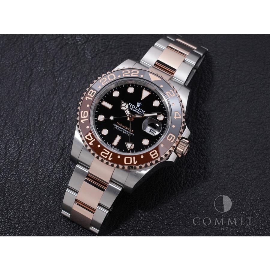 ロレックス GMTマスターII Ref.126711CHNR ステンレススチール/エバーローズゴールド ブラック文字盤 オイスターブレスレット | GMTマスター | 10