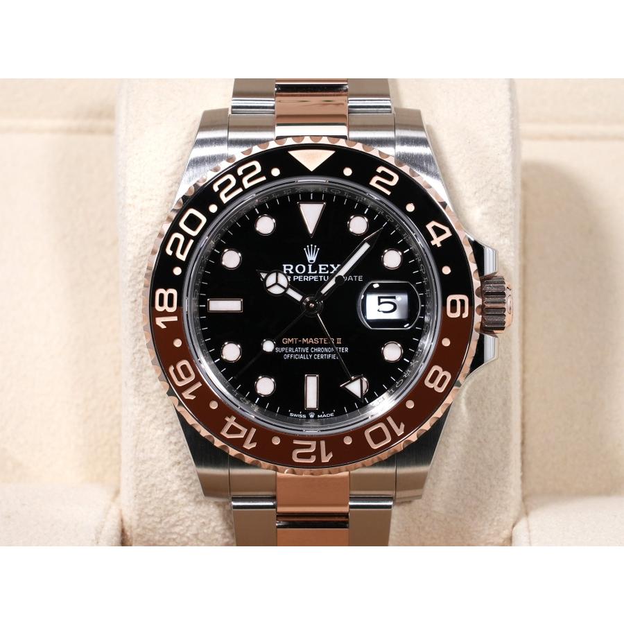 ロレックス GMTマスターII Ref.126711CHNR ステンレススチール/エバーローズゴールド ブラック文字盤 オイスターブレスレット | GMTマスター | 01