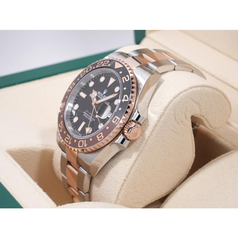 ロレックス GMTマスターII Ref.126711CHNR ステンレススチール/エバーローズゴールド ブラック文字盤 オイスターブレスレット | GMTマスター | 03
